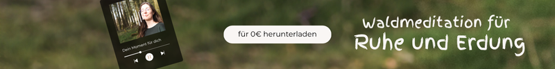 Finde zurück zu dir mit unserer geführten Waldmeditation – kostenlos und sofort zugänglich. Für Momente der Stille in einem oft zu lauten Alltag. Ideal für Frauen, die in der Natur wieder Kraft schöpfen wollen. Erdend, weich, heilsam.